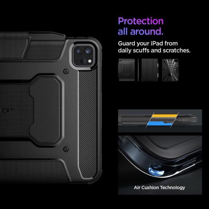 UTGATT - Spigen iPad Pro 11 (2024) Fodral Rugged Armor 