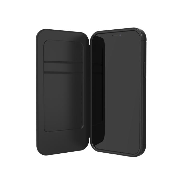 UTGATT5 - Gear4 D3o Wembley Flip iPhone 12 & 12 Pro - Svart