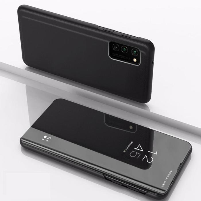 OEM - Smart Clear View fodral för Samsung Galaxy S22 Ultra svart