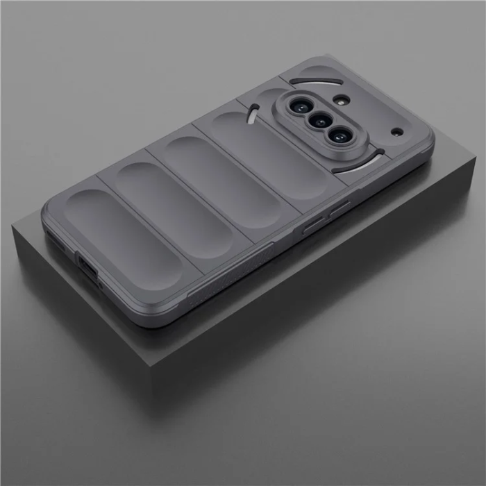 A-One Brand - Nothing Phone (3a) Mobilskal MagSafe Rugged TPU - Grå