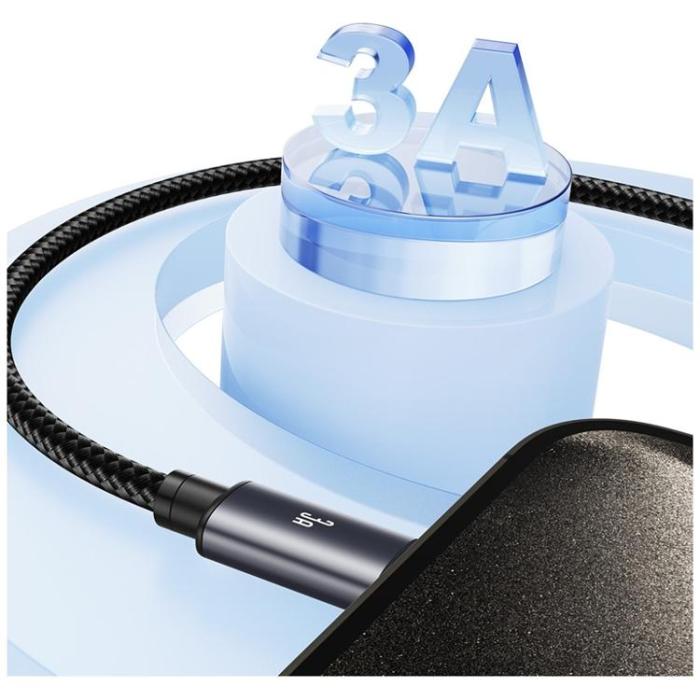 USAMS - USAMS USB-A till USB-C Kabel 18W 1m U91 - Tarnish