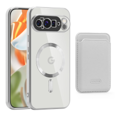 A-One Brand - Google Pixel 10 Pro XL Mobilskal MagSafe med Korthållare - Grå