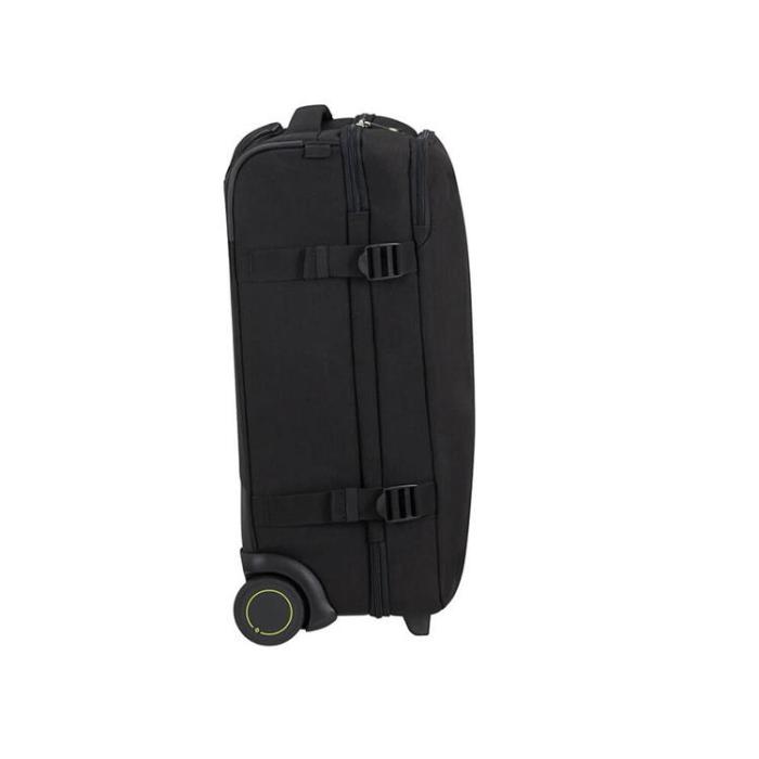 Samsonite - SAMSONITE SECURIPAK Duffelväska med hjul 55cm - Svart
