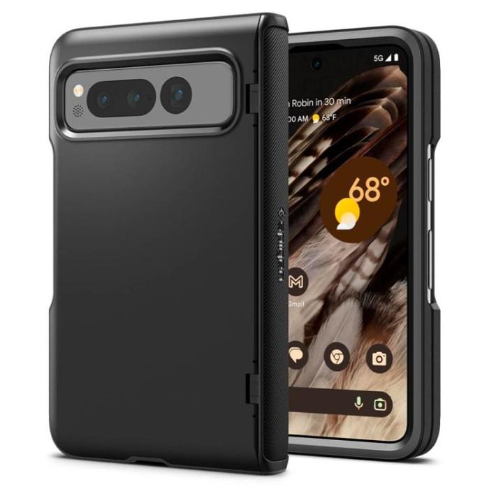 Spigen - Spigen Google Pixel Fold Mobilskal Slim Armor - Svart