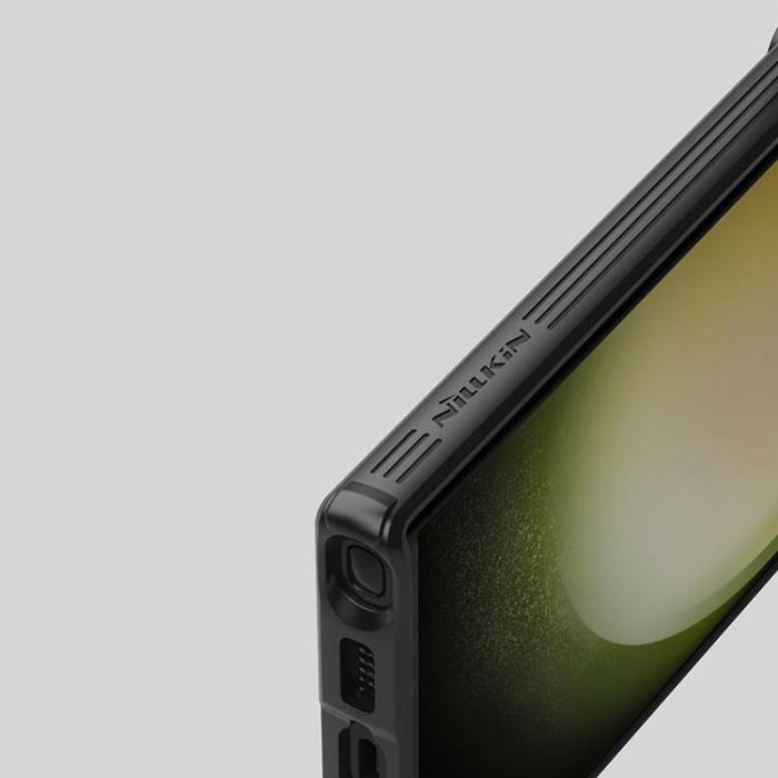 Nillkin - Nillkin Galaxy S23 Ultra Mobilskal Magsafe CamShield S - Svart