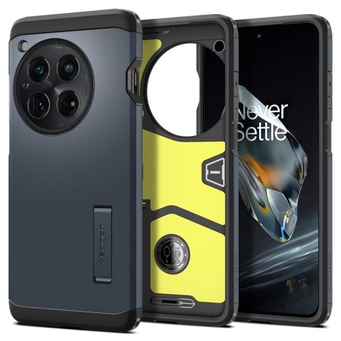 UTGATT - Spigen OnePlus 12 5G Mobilskal Tough Armor - Metal Slate