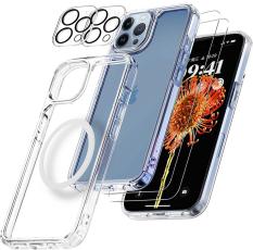 Boom of Sweden - [6in1] BOOM iPhone 14 Pro Skal - Kameralinsskydd - Härdat Glas - MagSafe Ring