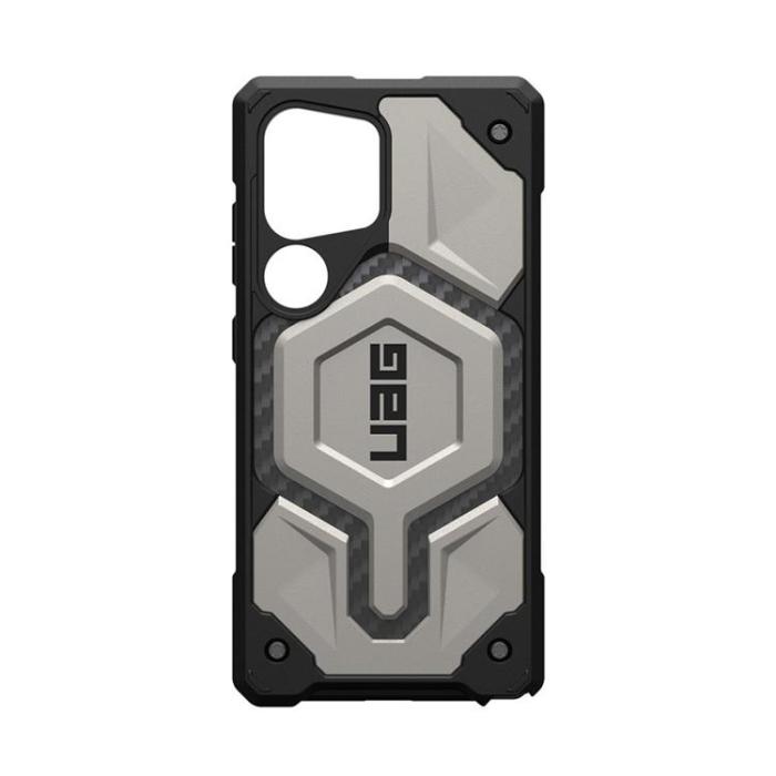 UAG - UAG Galaxy S25 Ultra Mobilskal MagSafe Monarch Pro - Titanium