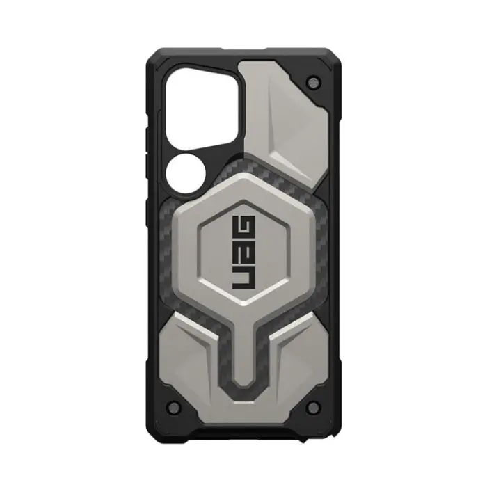 UAG - UAG Galaxy S25 Ultra Mobilskal MagSafe Monarch Pro - Titanium