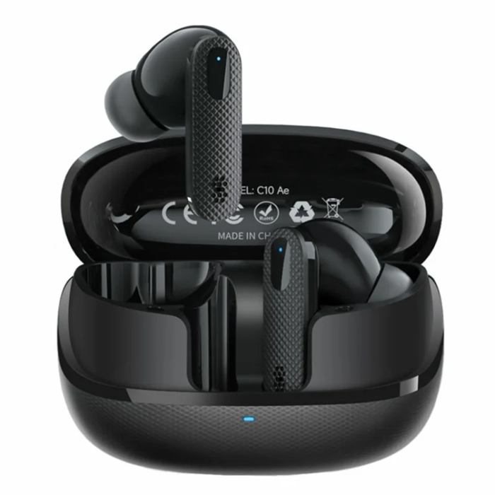 FINGERTIME - FINEBLUE Stereo TWS Trådlösa Bluetooth Hörlurar In-Ear Dual Mic ANC