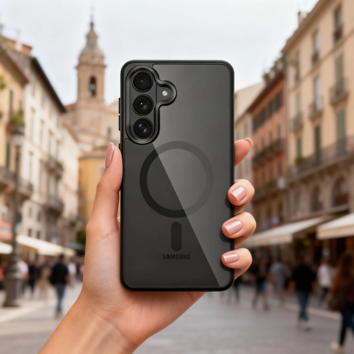 Tech-Protect - Tech-Protect Mobilskal För Galaxy S26 Plus Magsafe Magmat - Svart/Clear