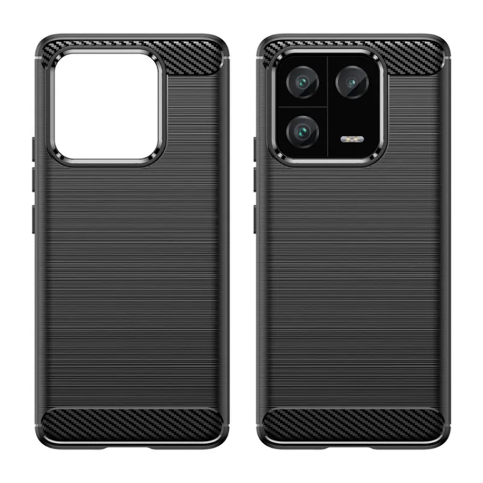 A-One Brand - Xiaomi 13 Pro Mobilskal Carbon Fiber - Svart