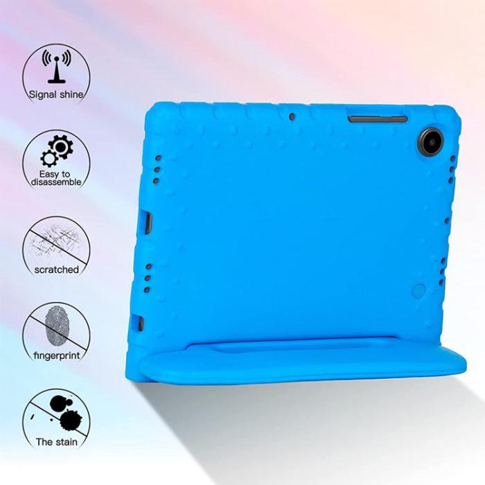 A-One Brand - Galaxy Tab A8 10.5 (2021) Skal EVA Kickstand - Blå