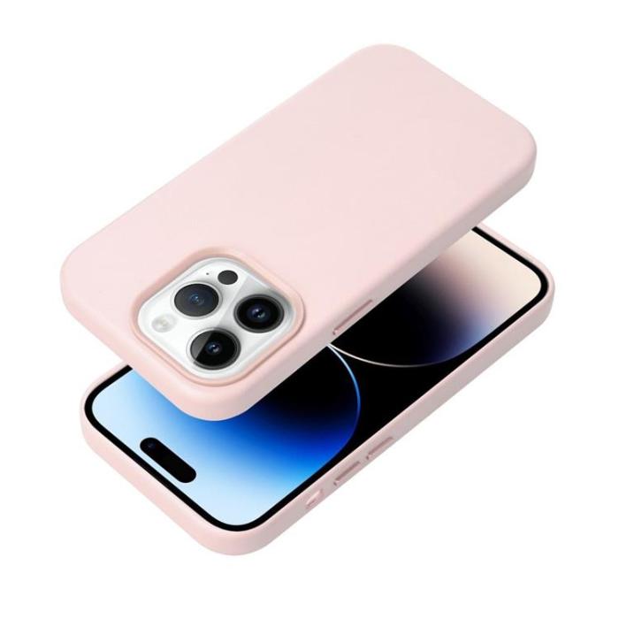 OEM - Galaxy S25 Mobilskal Magsafe Läder - Rosa