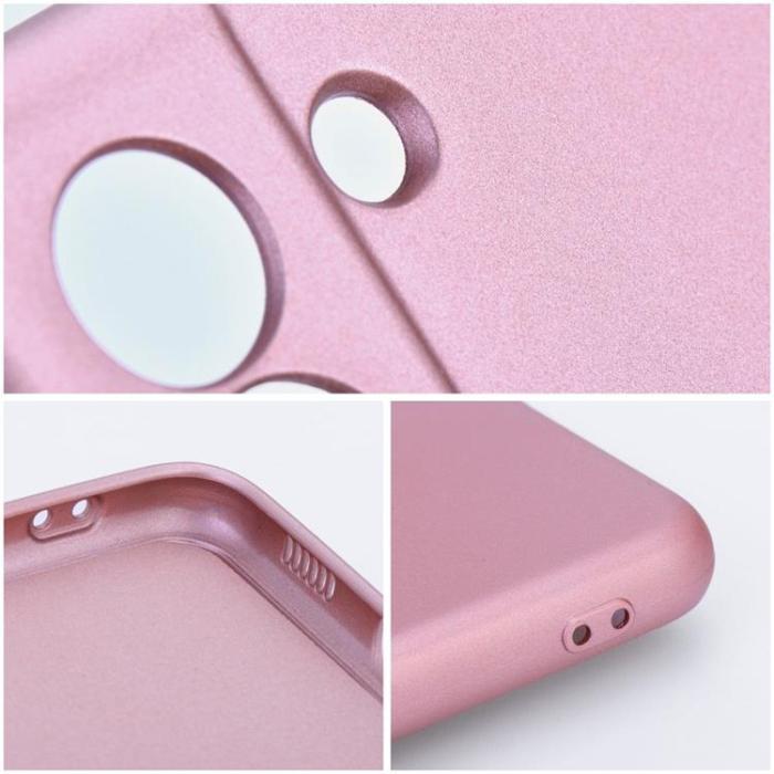 OEM - iPhone 15 Plus Mobilskal Metallic Do - Rosa