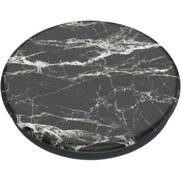 PopSockets - Popsockets Basic Grip Med Ställfunktion - Svart Modern Marble