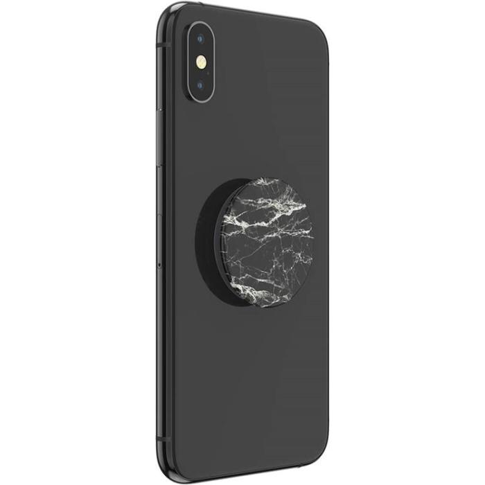 PopSockets - Popsockets Basic Grip Med Ställfunktion - Svart Modern Marble