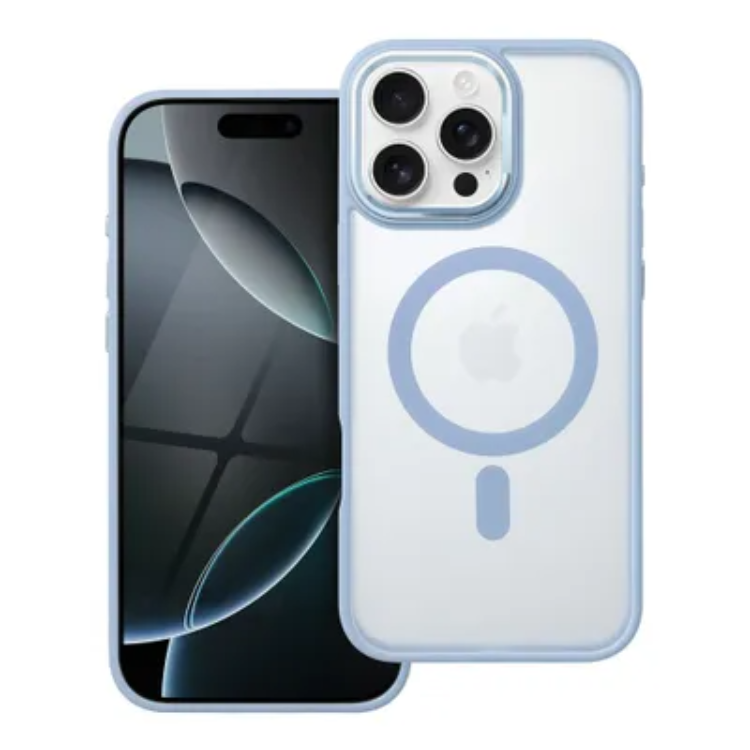 iPhone 16 Pro Mobilskal MagSafe Matte - Blå | 2353 | AlltMobil