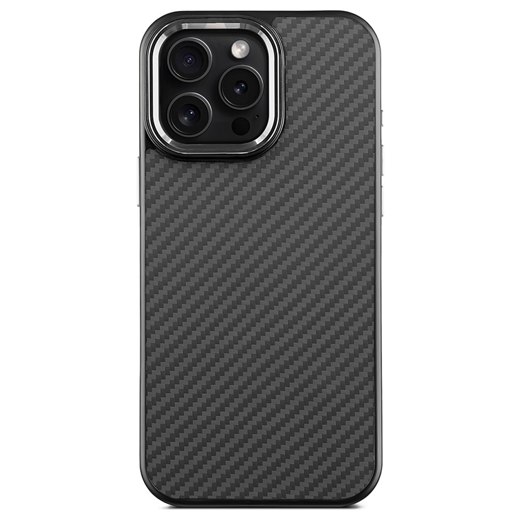 iPhone 14 Pro Mobilskal MagSafe Aramid Fiber TPU - Silver (Silver) | 2353 | AlltMobil