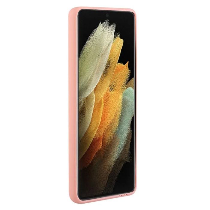 UTGATT - Galaxy S23 Ultra Mobilskal Korthållare TPU - Rosa