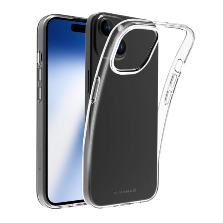 Vivanco Slim TPU skal iPhone 15/14 Plus Transparent | 2353 | AlltMobil