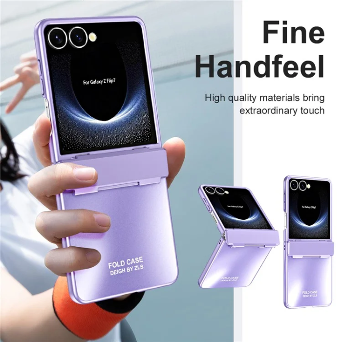 A-One Brand - Galaxy Z Flip 7 Mobilskal Electroplating - Lila