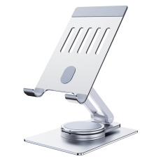 R-JUST - R-JUST Bärbar Mobilhållare Justerbar Bordsstativ HZ26 - Silver