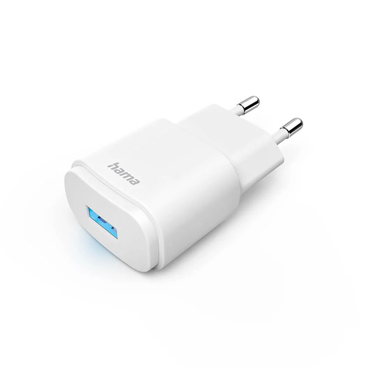 Hama Väggladdare 6W 1xUSB-A - Vit | 505295 | AlltMobil