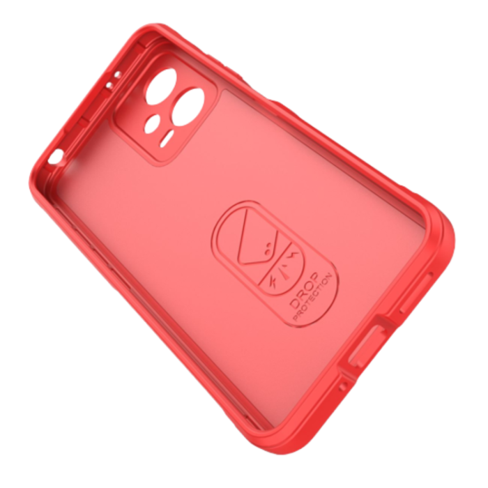 OEM - Xiaomi Redmi Note 12/Poco X5 Mobilskal Magic Shield - Röd