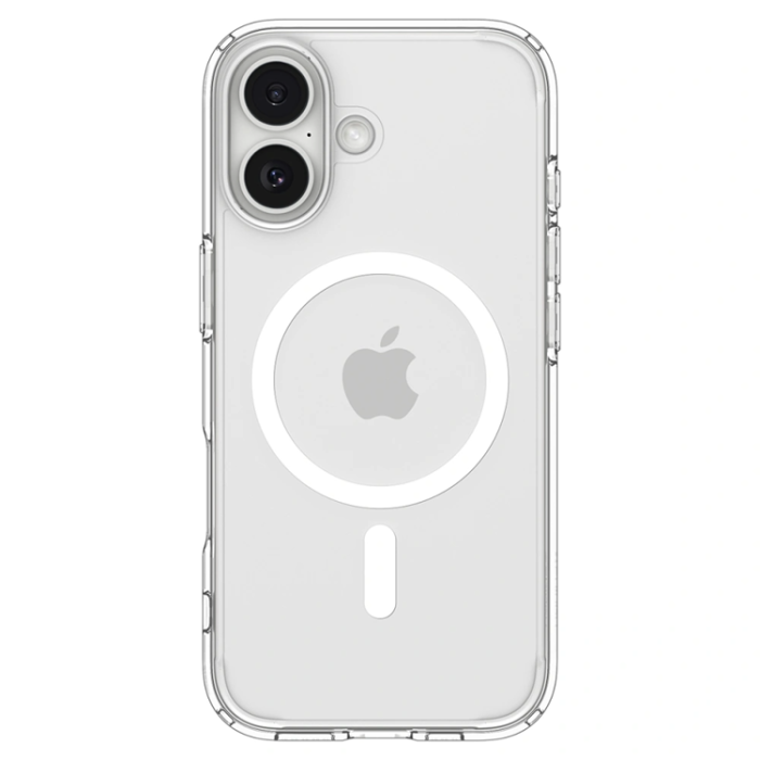 Spigen - Spigen iPhone 17 Mobilskal Magsafe Ultra Hybrid - Clear/Vit