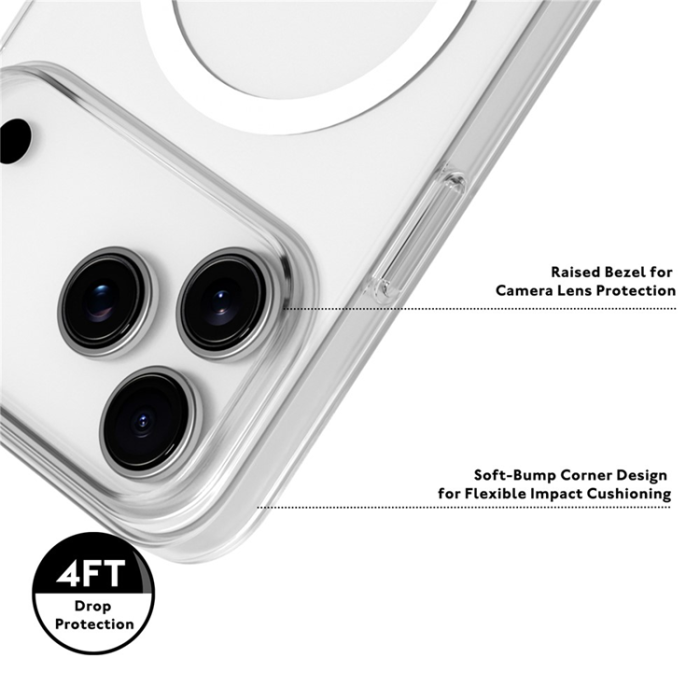 YOUNGKIT - YOUNGKIT iPhone 17 Pro Max Mobilskal MagSafe PC - Transparent