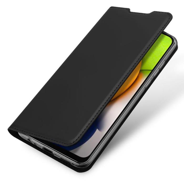 Dux Ducis - Dux Ducis Galaxy A03 Plånboksfodral Skin Series Hölster - Svart