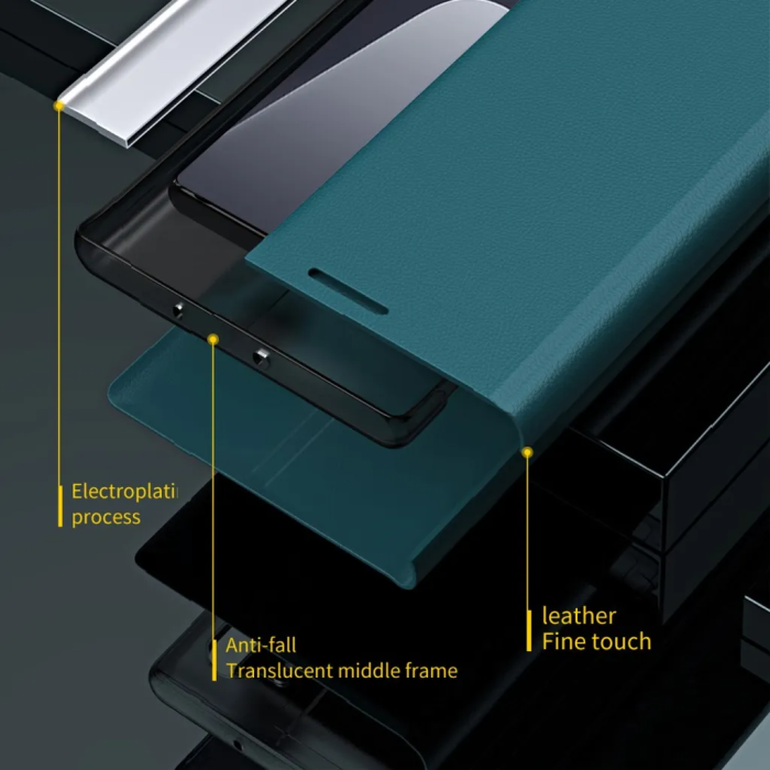 Taltech - Xiaomi 13 Pro 5G Mobilfodral Elektropläterat - Mörk Safir