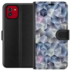 Gustaf - Pl&aring;nboksfodral till Samsung Galaxy A03 med Cyklon