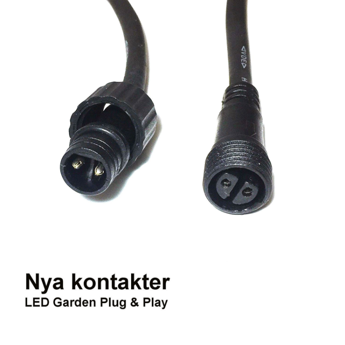 LightsOn - LightsOn Luna 65 Pollare/Trädgårdsspot 350 lm 5W 35° Svart