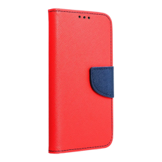 OEM - Xiaomi Redmi Note 14 4G Plånboksfodral Fancy - Röd/Marinblå