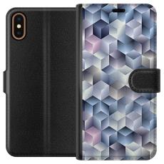 iSecrets - Pl&aring;nboksfodral till Apple iPhone XS med Cyklon