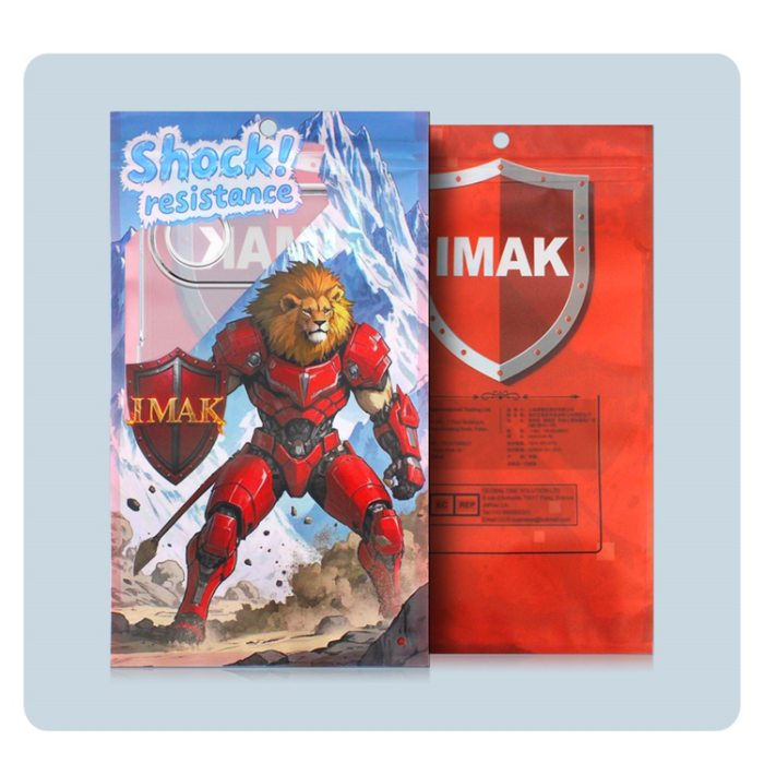 Imak - IMAK iPhone 17 Pro Max Mobilskal Shockproof TPU UX-5 - Clear