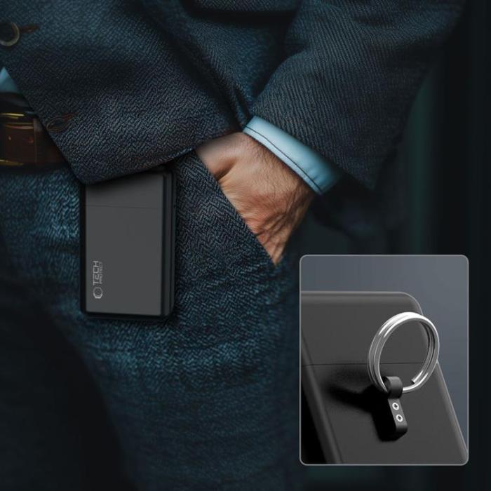 Tech-Protect - Tech-Protect Nyckellös RFID Signal Blocker Faraday Skal - Svart