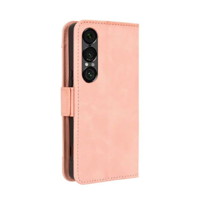 A-One Brand - Sony Xperia 1 VII Plånboksfodral Konstläder - Rosa