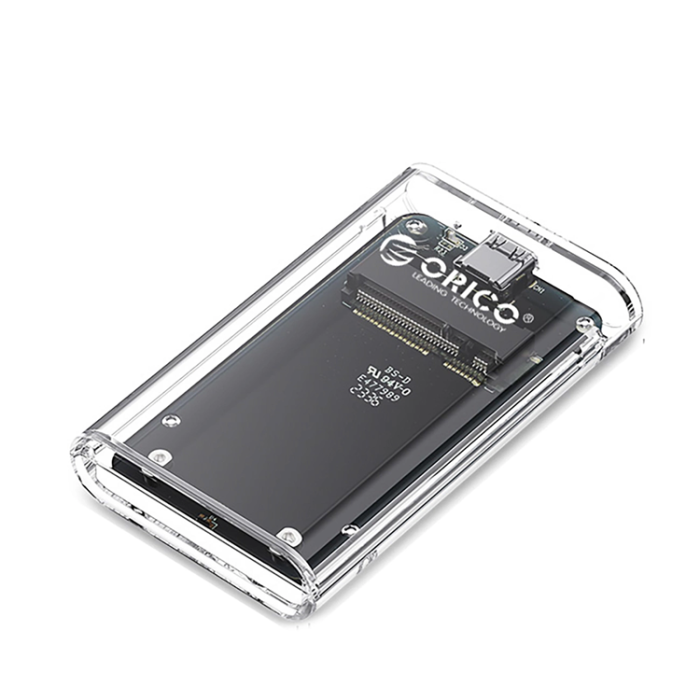 ORICO - Orico Diskkassett MSATA USB-C 3.2 5Gb/s TC10-MS - Transparent