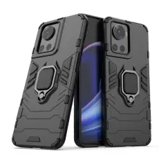 OEM - OnePlus Ace Skal Ring Armor - Svart