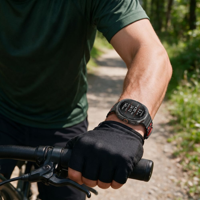 Tech-Protect - Tech-Protect Armband För Galaxy Watch Ultra (47mm) Icon Pro - Röd/Svart
