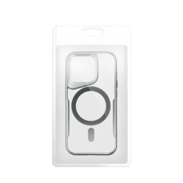 OEM - iPhone 15 Plus Mobilskal Magsafe Ergofiit NewZone - Silver