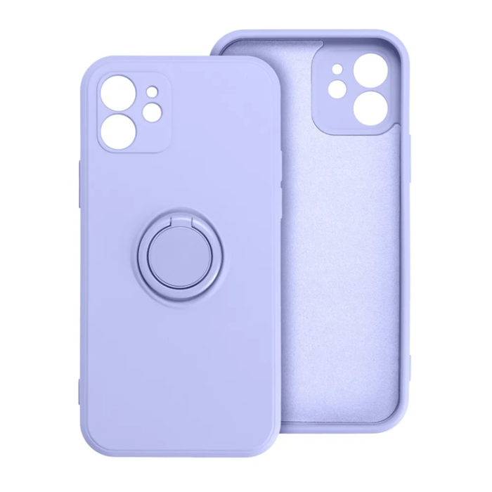 OEM - Xiaomi Redmi Note 14 Pro 4G Mobilskal Silikon Ring - Lila