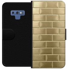 iSecrets - Pl&aring;nboksfodral till Samsung Galaxy Note9 med Gyllene Murstenar