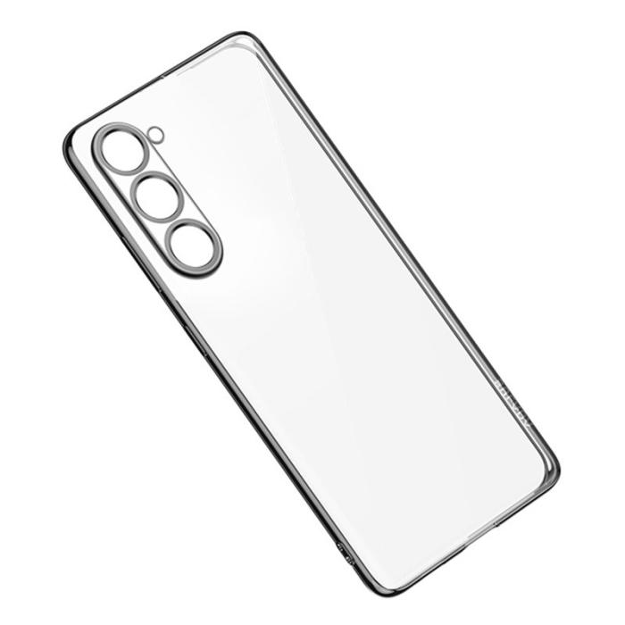 SULADA - SULADA Electroplating Mobilskal för Galaxy S23 TPU - Svart