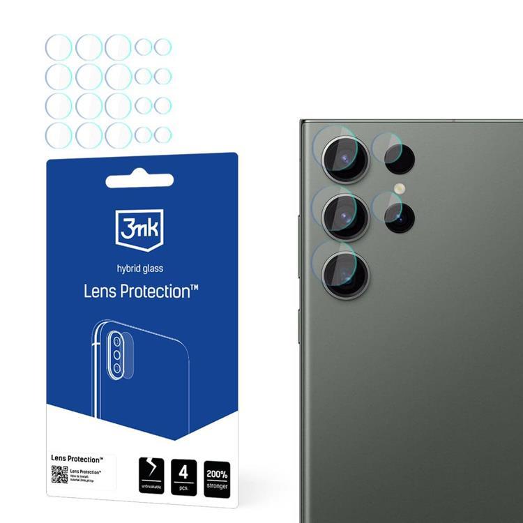 3MK Galaxy S24 Ultra HybridGlass Kameralinskydd - Transparent | 5468 | AlltMobil