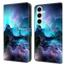 OEM - Pl&aring;nboksfodral f&ouml;r Samsung Galaxy S26 Konstl&auml;der M&ouml;nster - F&auml;rgglad