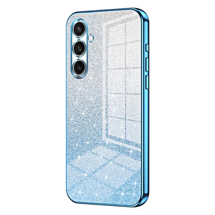 OEM - Mobilskal för Samsung Galaxy S26 Plus Glitter TPU - Blå